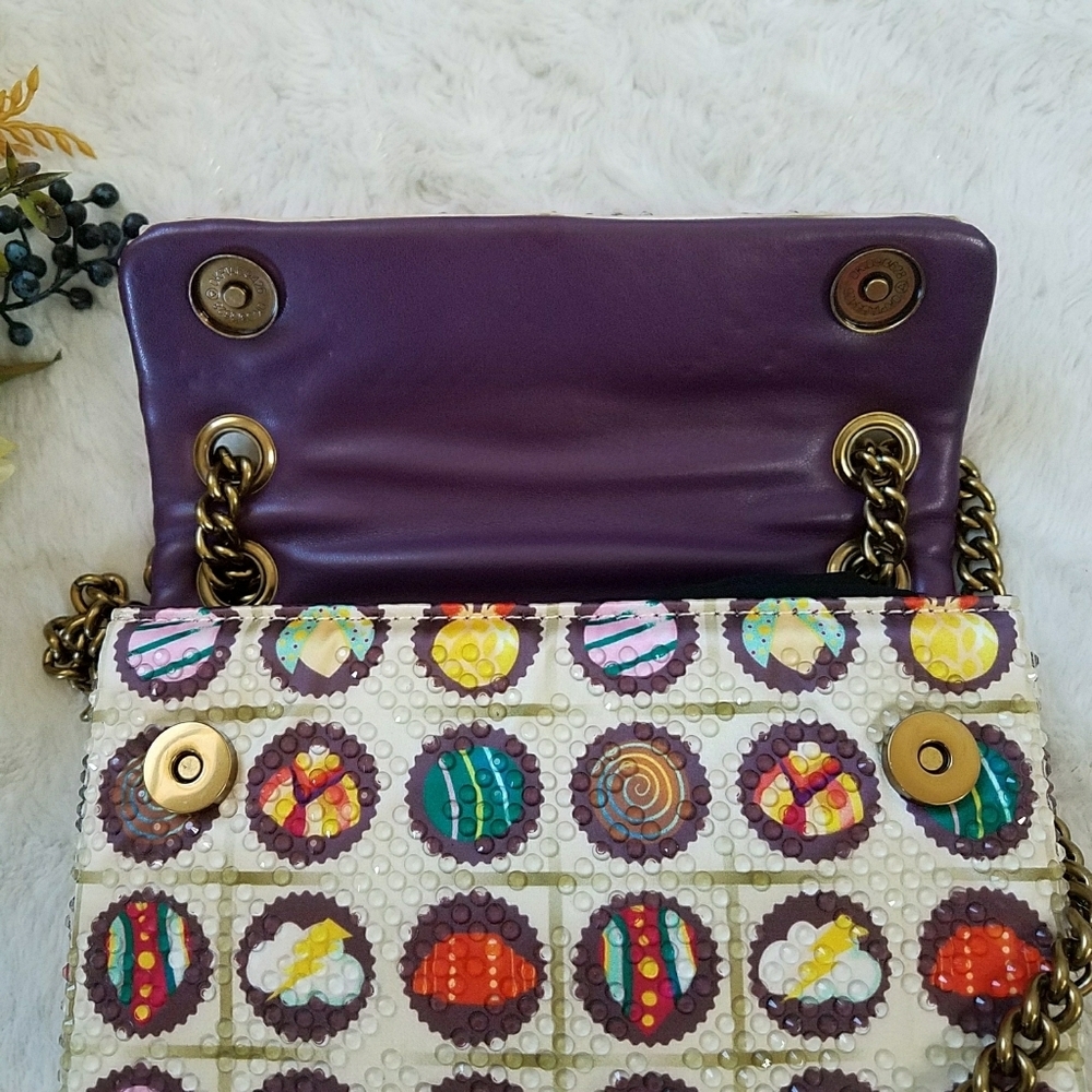 Kurt Geiger London Kensington x Wonka Limited Edition Mini Print Crossbody Bag - Picture 10 of 12